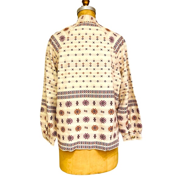 NWT Madewell Jacket Open front Bohemian Size S 100% cotton side pockets - Picture 7 of 11